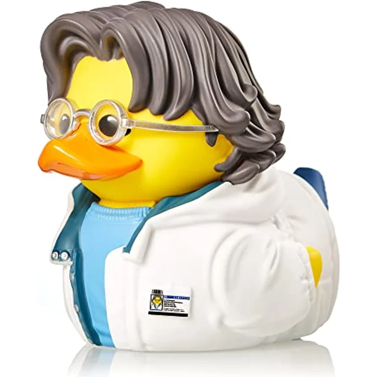 TUBBZ Box-Ausgabe: Metal Gear Solid - Dr Hal Otacon Emmerich, Cosplaying-Gummiente Vinylfigur in detailreicher Ausführung, 9 cm groß – Bild 1