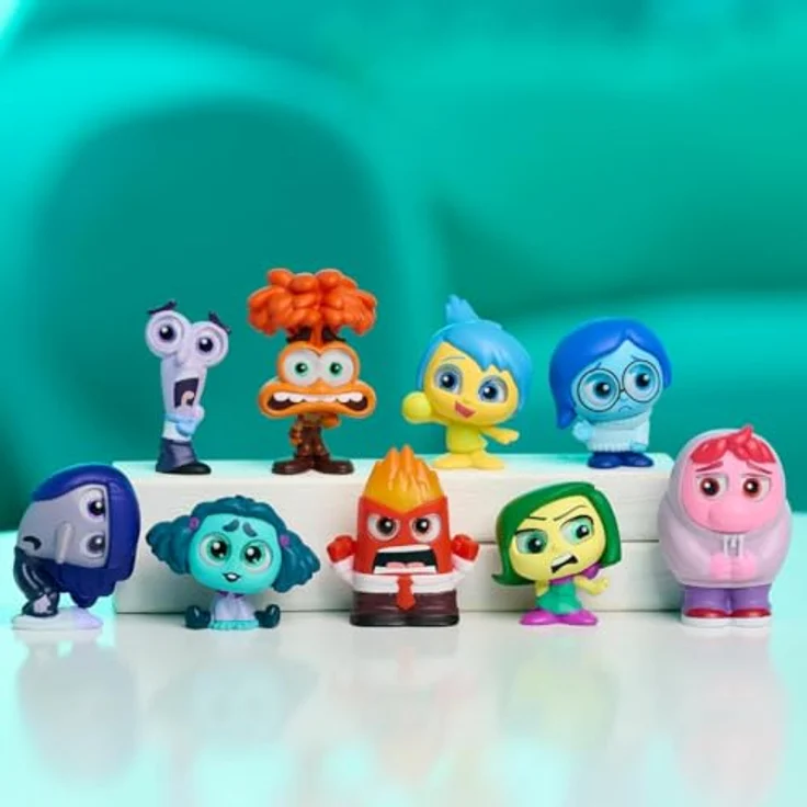 Just Play Disney Doorables Alles Steht Kopf 2 Collection Peek, 9 Exklusive 3,8 cm große Sammelfiguren, Kinderspielzeug ab 5 Jahren – Bild 2