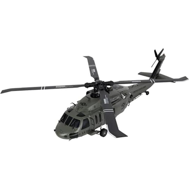 Amewi UH60 Black Hawk Marine CP Helikopter, 6G/3D RTF, mit Brushless-Direktantrieb und neuartigem Stabilisierungssystem – Bild 6