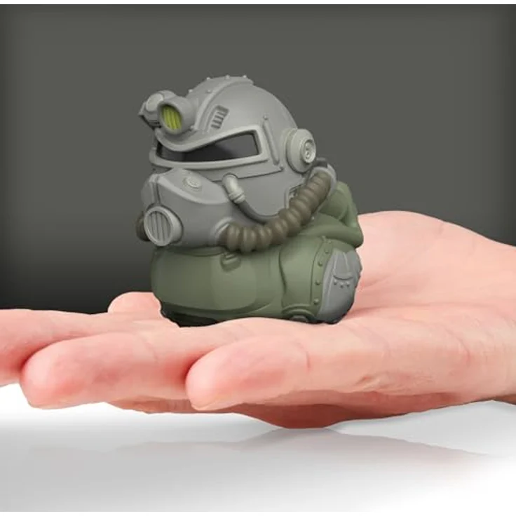 TUBBZ Mini: Fallout - Nuka Cola Girl Cosplay-Gummiente Vinyl-Figur, 5 cm groß, in Mini-Badewanne mit Fallout-Logo – Bild 2