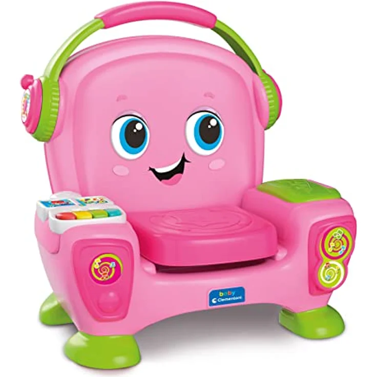 Clementoni Lernspiel für Kinder, pink, fördert motorische und kognitive Fähigkeiten, für Einzelspieler, langlebig und sicher. – Bild 1