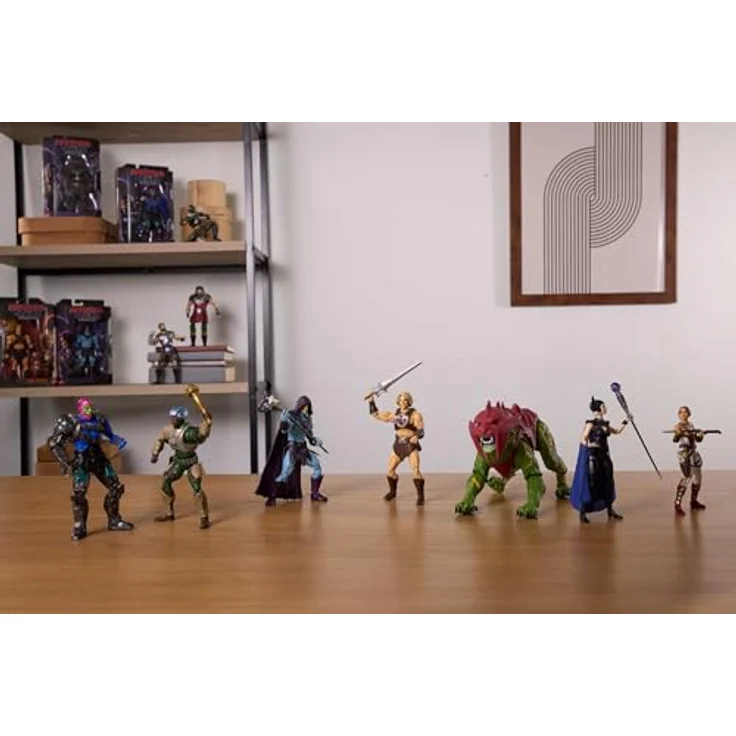 Masters of the Universe Chronicles 2026 Film Ram Man Figur, 16,5 cm detailgetreue Actionfigur mit 30 beweglichen Gelenken und Streitaxt – Bild 5