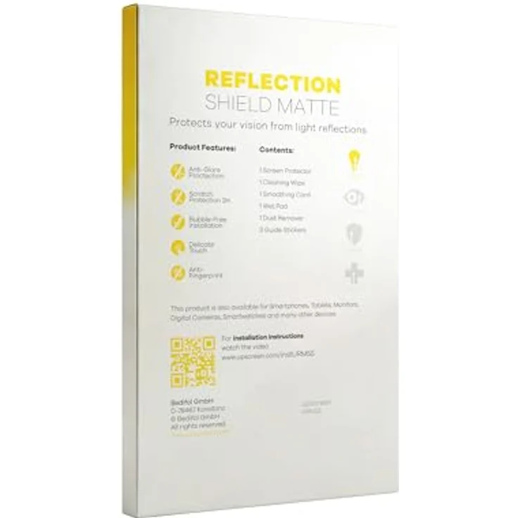 upscreen Schutzfolie für Opel Astra L 2023, Anti-Glare & Anti-Fingerprint, Made in Germany, matt – Bild 4