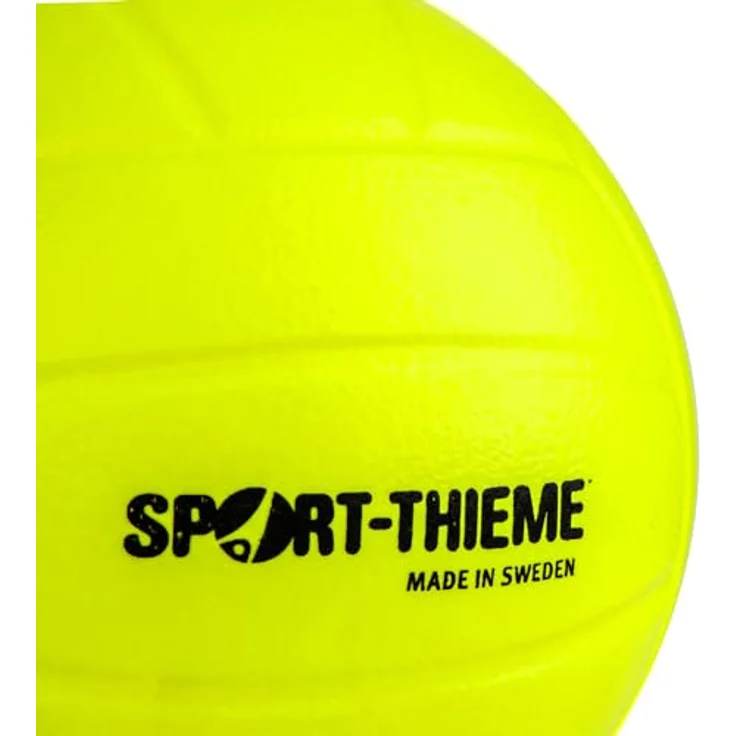 Sport-Thieme Weichschaum Volleyball Skin-Ball, desinfizierbar und abwaschbar, Ø 21 cm, griffig, leuchtend gelb, 348 g – Bild 3