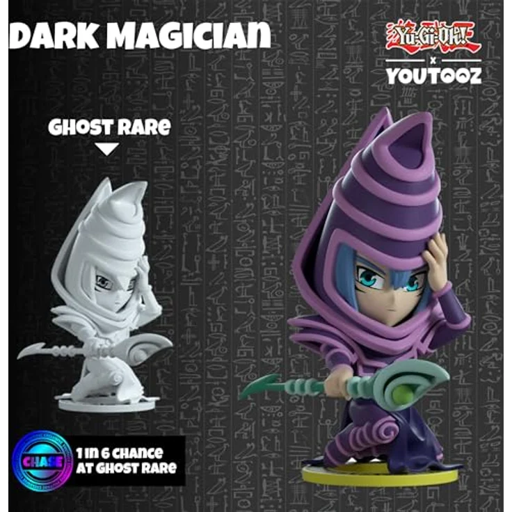 Youtooz Yu Gi Oh Dark Magician Figur, 12,7 cm hoch, lila mit Ghost Rare Chase-Version – Bild 3