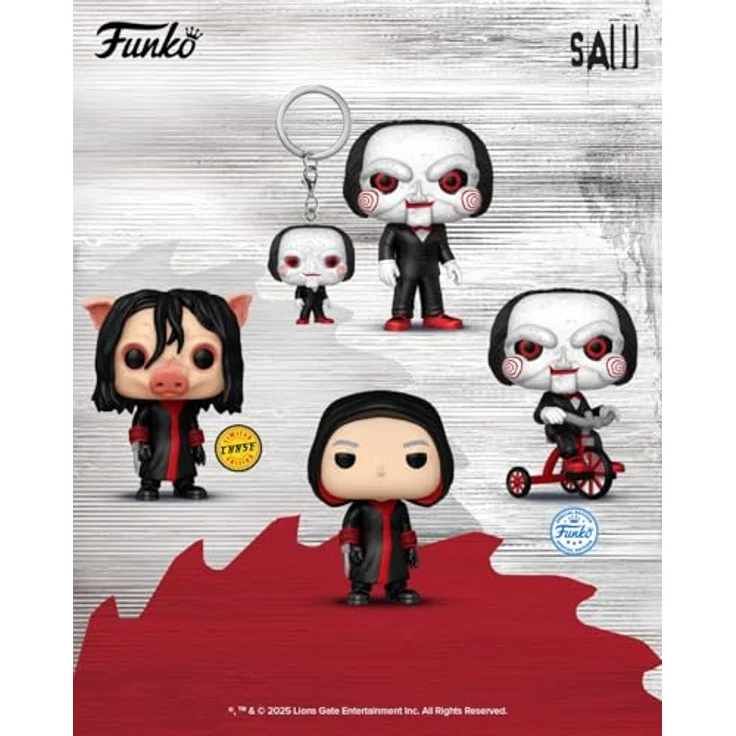 Funko Pop! Plus Saw Billy The Puppet, 9,5 cm Vinyl-Figur aus hochwertigem Vinyl, Sammlerstück für Horror-Fans – Bild 3