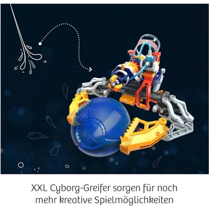 KOSMOS 621254 Cyborg Water-Blaster, 2-in-1 Cyborg Roboter-Hand mit Wasserpistole, auch für Linkshänder geeignet, Experimentierkasten für Kinder ab 10-14 Jahre – Bild 3