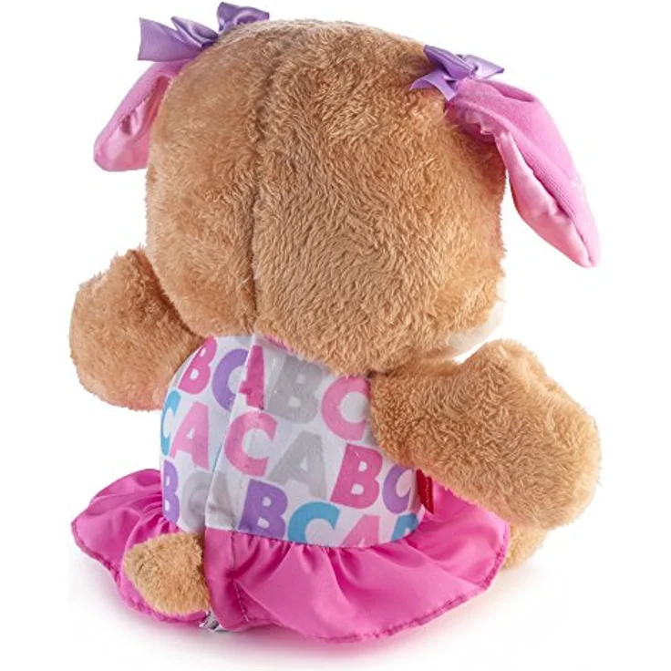 Fisher-Price Lernspaß Hundefreundin, Sprechendes Kuscheltier mit Smart-Stages-Technologie, Französisch, für Babys ab 6 Monaten – Bild 4
