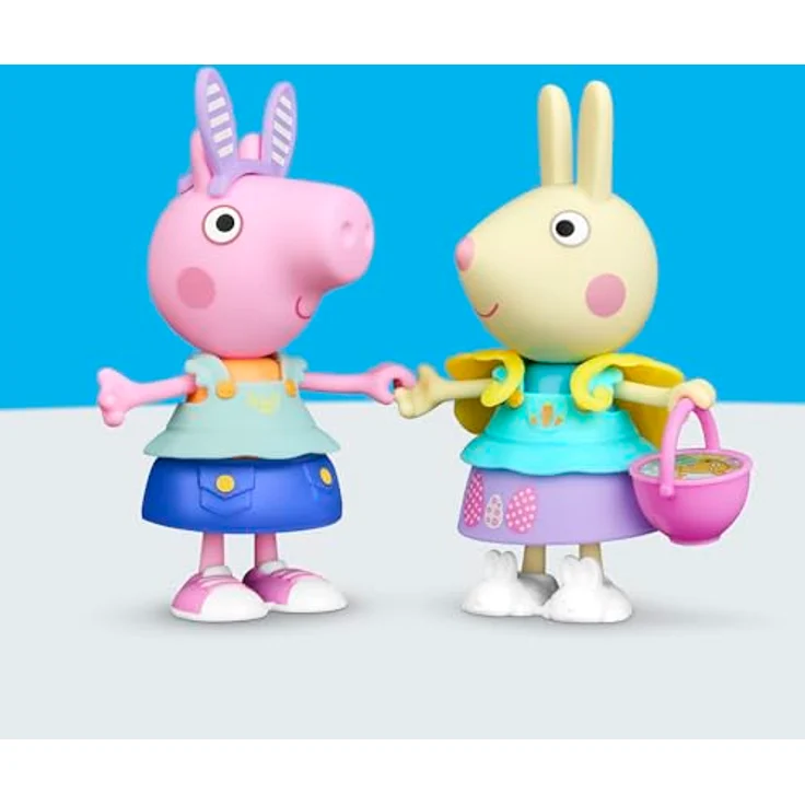 Peppa Pig PEP Peppa Wutz Frühlingszeit Anziehspaß, Anziehfigur-Set mit 15 cm Figur und 6 frühlingshaften Accessoires, geeignet ab 3 Jahren – Bild 5
