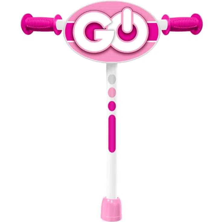 Stamp GO Skids Control, 3-rädriger Scooter für Kinder ab 2 Jahren, höhenverstellbarer Lenker, pink – Bild 2