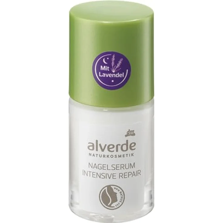 alverde NATURKOSMETIK Nagelserum Intensiv Repair mit Bio-Lavendel, 10 ml x 2 Flaschen – Bild 3