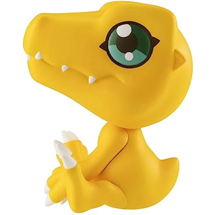 MegaHouse Digimon Adventure Statuette PVC Look Up Agumon 11cm, hochwertige Sammelfigur mit guter Qualität – Bild 5