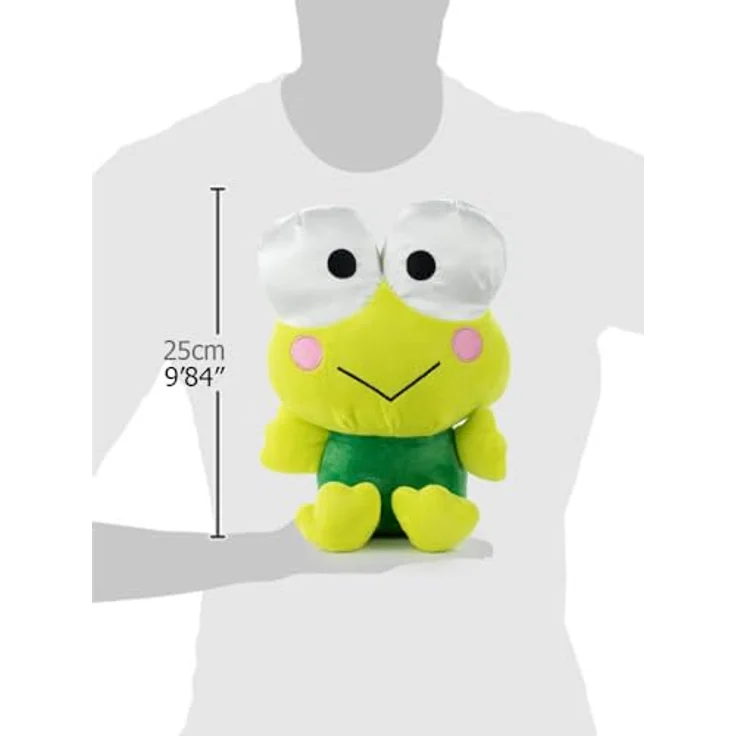 Play by Play Plüschfigur Kitty and Friends, Keroppi, 25 cm, hochwertiges Kuscheltier für Kinder – Bild 4