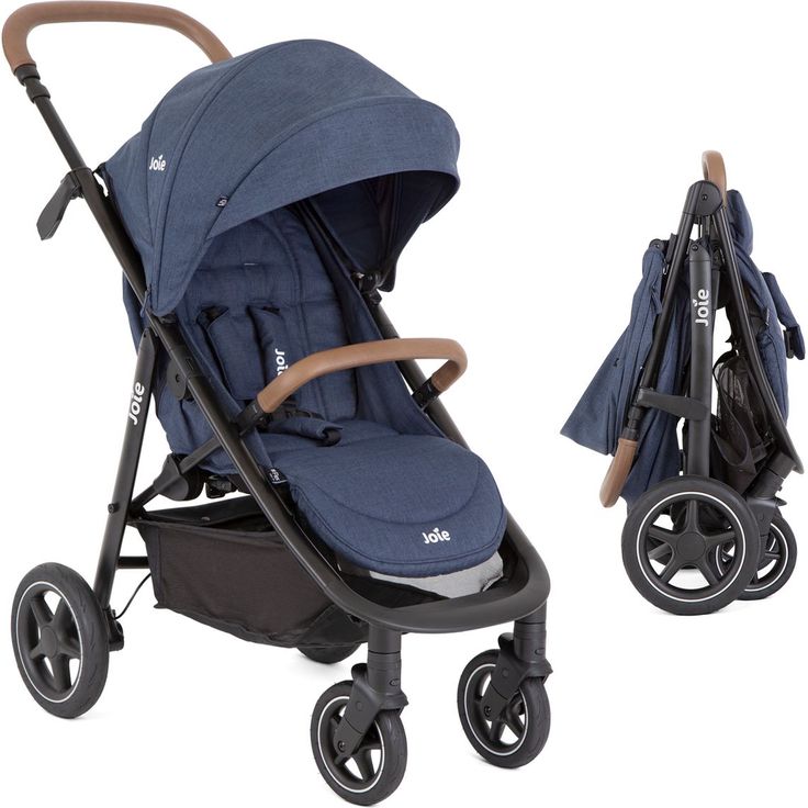 joie Buggy & Sportwagen Mytrax Pro - bis 22 kg belastbar mit Teleskopschieber, Getränkehalter & Regenschutz - Blueberry inkl. Gratis Mobilitätsgarantie