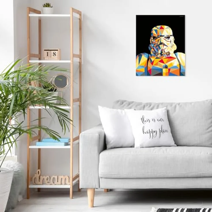 Ravensburger CreArt 23895 - Star Wars - Stormtrooper - Malen nach Zahlen Erwachsene und Kinder - ab 12 Jahren, Star Wars Geschenke, Acrylfarben, DIY Projekt – Bild 3