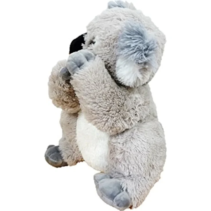 Geschenkestadl Koala Bär Teddy, 40 cm kuschelweicher Plüsch Teddybär in Grau, waschbar bei 30°C – Bild 3