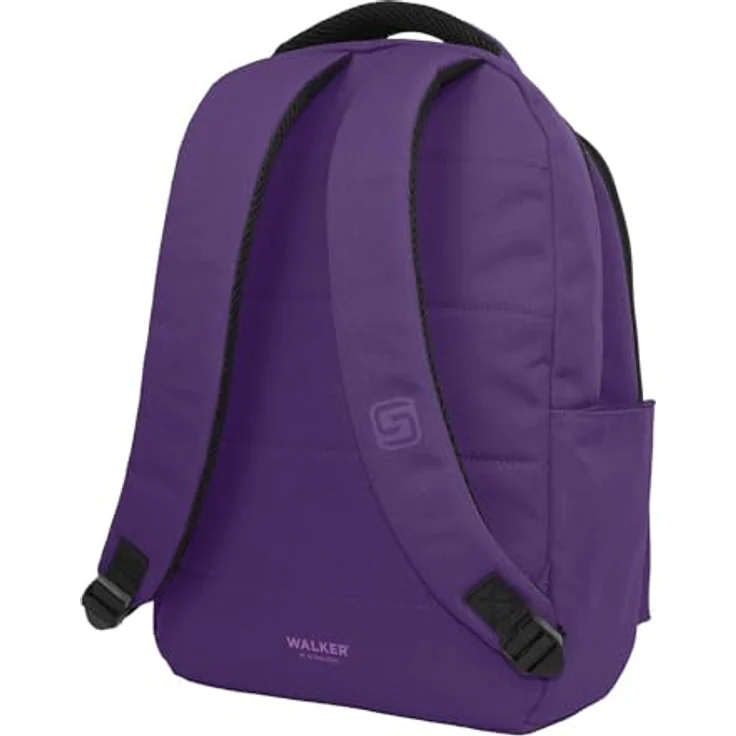 Walker by Schneiders Schulranzen Rucksack Classic Alpha - flame, 32 Liter Volumen, ergonomische Schulterriemen, gepolstertes Laptopfach für 15 Zoll Geräte – Bild 3