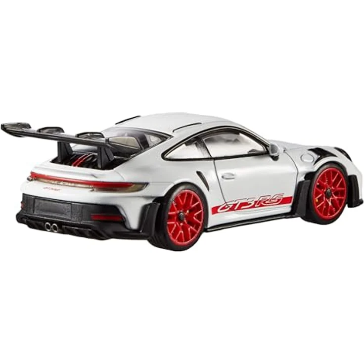 Hot Wheels Premium Porsche 911 GT3 RS, Maßstab 1:43, offiziell lizenziertes Sammlerfahrzeug mit Real-Riders-Reifen, Metall/Metall-Karosserie und -Fahrgestell, HWT03 – Bild 5