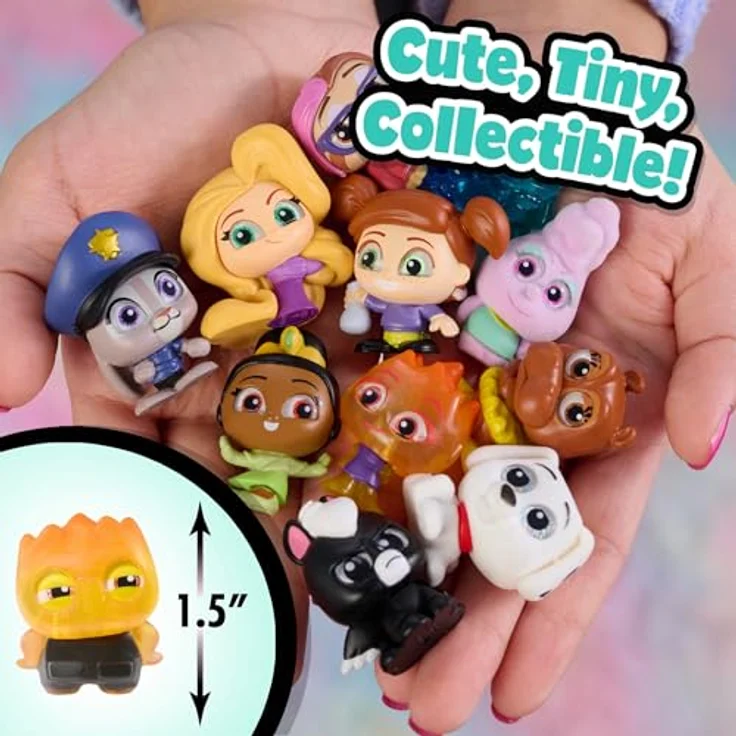 Just Play Disney Doorables Mini Peek Technicolor Takeover, 2 bis 3 Sammelfiguren, Glitzeraugen, für Kinder ab 5 Jahren, 6.99 – Bild 2