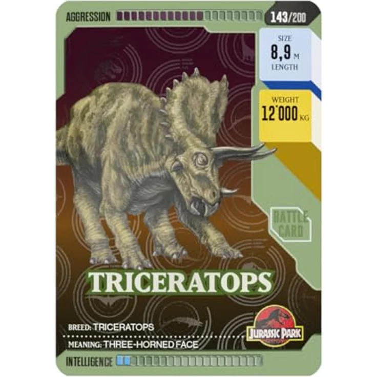 Panini Jurassic World Roar Trading Cards Flow Packs Display, 24 Sammelkarten in mehrsprachigem Design – Bild 2