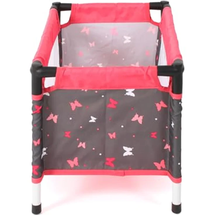 CHIC2000 Puppenbett Puppen-Reisebett, Butterfly, mit Tragetasche – Bild 3