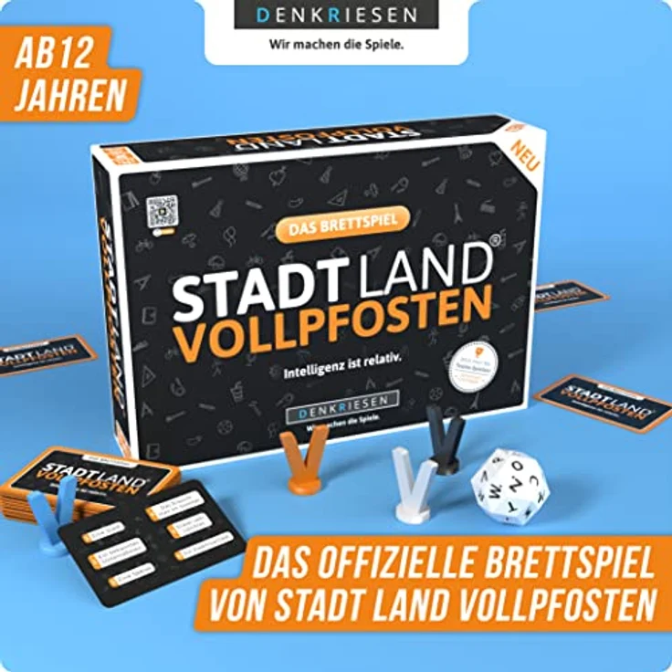 STADT LAND VOLLPFOSTEN® Brettspiel - "Intelligenz ist relativ. " – Bild 2