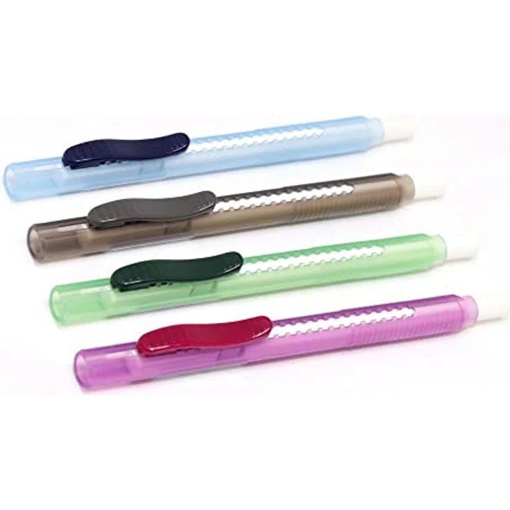 Pentel ZE11T-C ClicEraser 2" Radierstift, nachfüllbar mit ZER-2, Gehäuse semi-transparent blau, 1 Stück – Bild 3