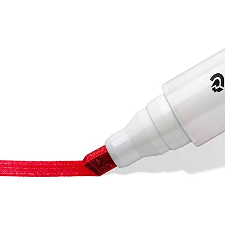 STAEDTLER Whiteboard Marker Lumocolor, trocken und rückstandsfrei abwischbar, Keilspitze ca. 2 oder 5 mm, hohe Qualität Made in Germany, Set mit 6 Farben, 351 B WP6 – Bild 4