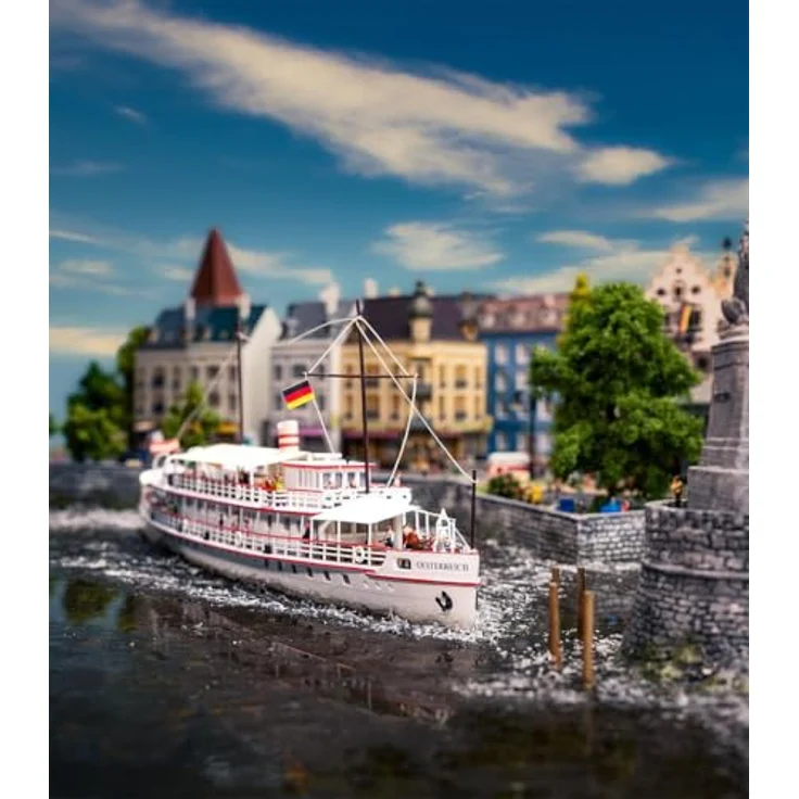 Faller Fahrgastschiff Oesterreich, Modell Schiff mit detailgetreuer Nachbildung – Bild 6