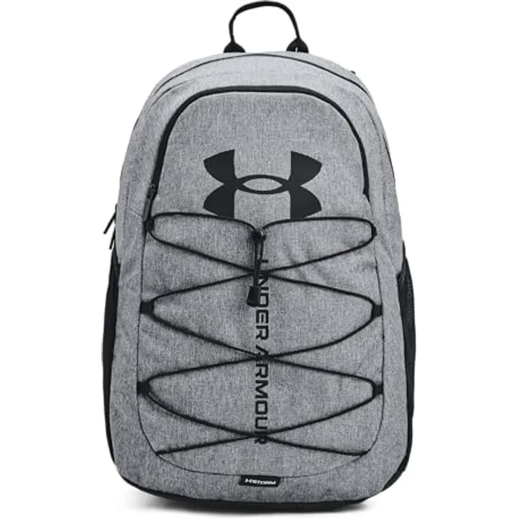 Under Armour Hustle Sport Backpack pitch gray medium heather - black (012-001) – Bild 2