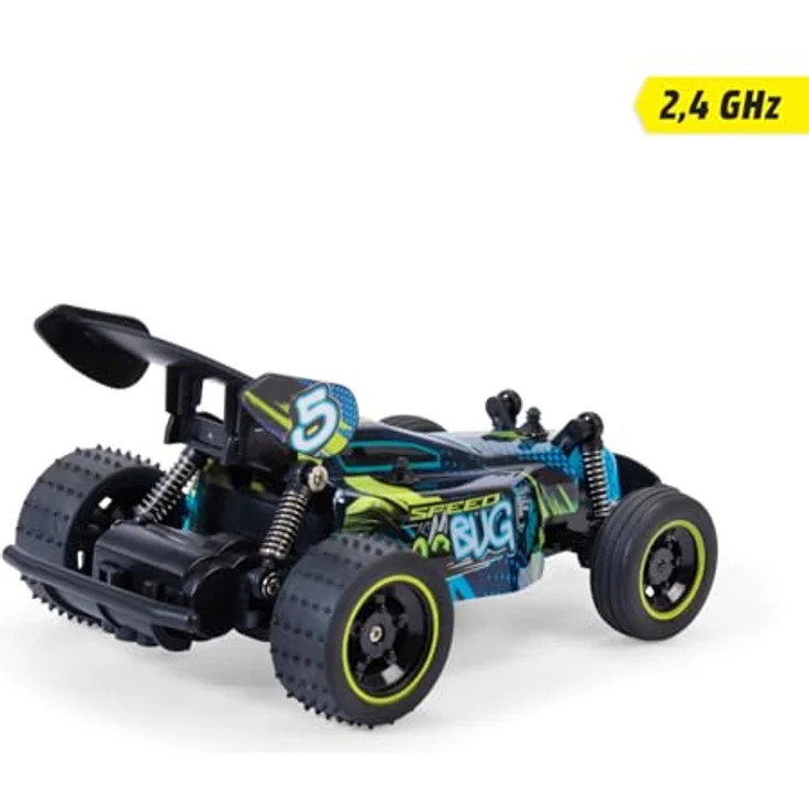 Dickie Toys RC Speed Bug 1:24, Ferngesteuertes Einsteiger Modellauto mit 2,4 GHz Fernbedienung, 8 km/h, für Kinder ab 6 Jahren – Bild 3