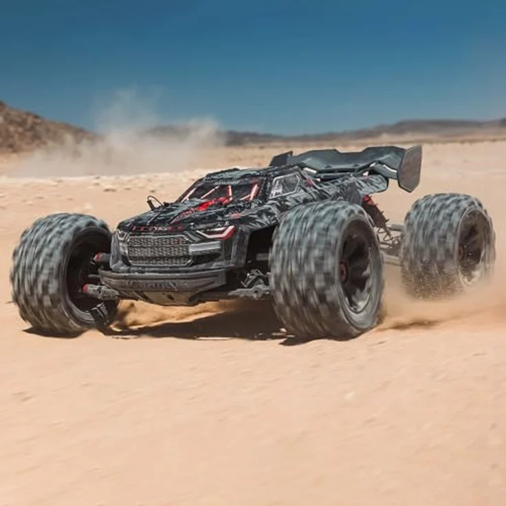 Arrma RC-Monstertruck Kraton 4X4 8S BLX Brushless RTR, Ferngesteuertes Auto, 1:5, mit EXtreme Bash Teilen, Farbe: EXB-Design - Preisvergleich – Bild 5