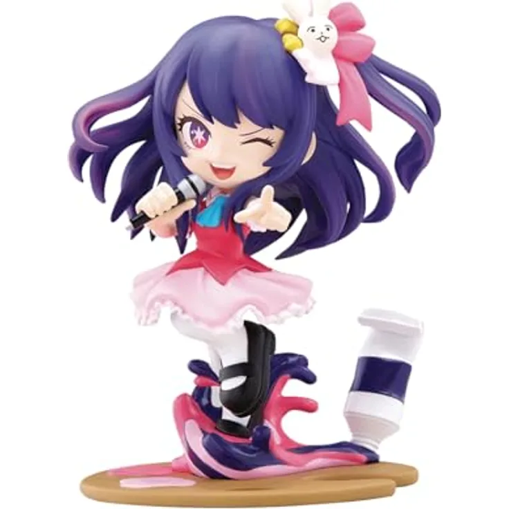 Bushiroad Creative Oshi no Ko PalVerse PVC Statue Ai, 11 cm, detailreiche Sammelfigur mit Base in Fensterbox
