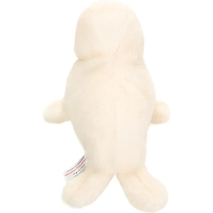 Teddy Hermann 90041 Robbe weiß, 25 cm Kuscheltier aus recyceltem Plüsch, Sonderedition yaqu Pacha, waschbar, sicher für Kinder ab 18 Monaten – Bild 2