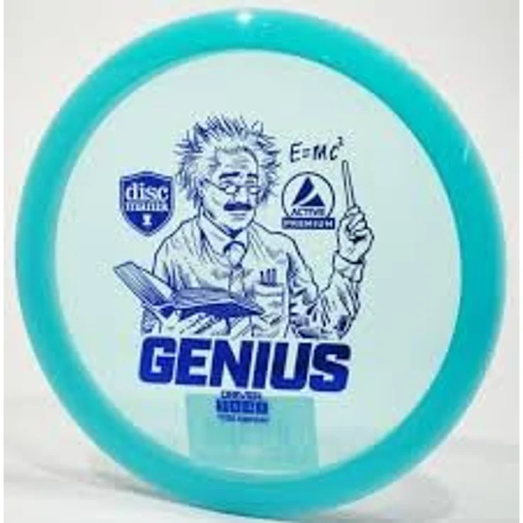 Discmania Disc Active Premium Genius, Wurfspiel-Driver aus hochwertigem Kunststoff mit einzigartigen Flugeigenschaften – Bild 1