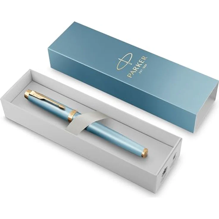 Parker Pen Parker IM Writing Rituals Füllfederhalter, metallisches Satin-Finish, grün (Türkis) – Bild 7
