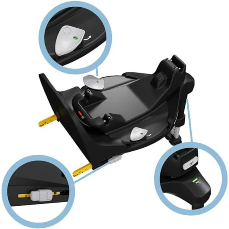 Maxi-Cosi FamilyFix, Kindersitz Basisstation mit FlexiSpin Rotation und Slide-out Funktion – Bild 2