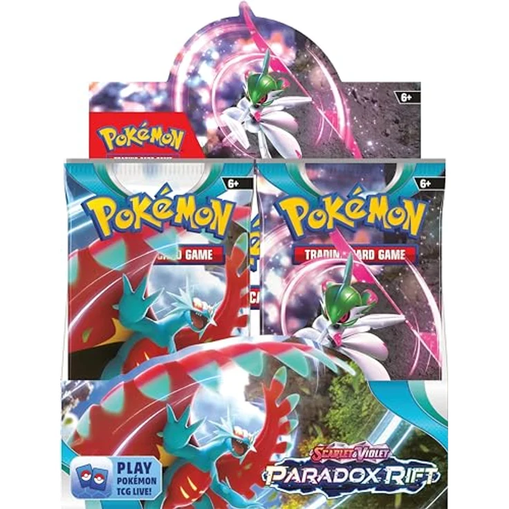 The Pokemon Company Pokémon Scarlet & Violet Paradox Rift Booster Display, 36 Booster mit 13 Pokémon ex, 7 Tera Pokémon ex und ultra seltenen Karten – Bild 2