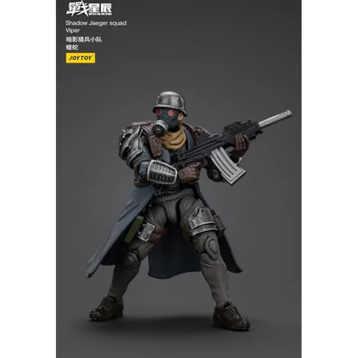 JOYTOY Battle for The Stars: Shadow Jaeger Viper Actionfigur, 1:18 Skala mit detaillierter Rüstung und High-Tech-Zubehör – Bild 3
