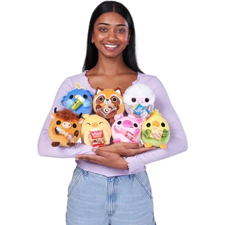 Snackles Plüschspielzeug Serie 3 von ZURU, 13 cm großes Kuscheltier mit Snackmarken-Accessoire, superweicher Plüsch – Bild 5