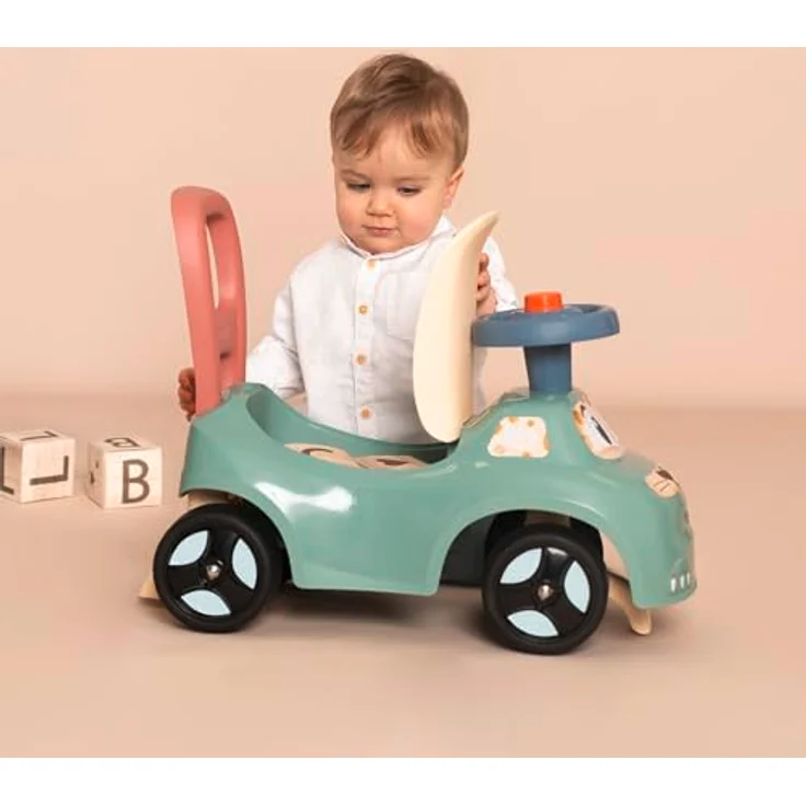 Smoby Little Rutschauto mit Staufach, Hupe, Kippschutz - ab 10 Monaten – Bild 5