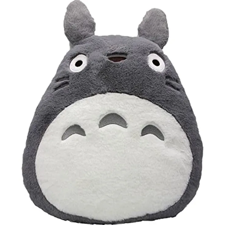 Marvel Mein Nachbar Totoro Plüsch- Kissen Totoro grau grau/weiß, aus 100% Polyester