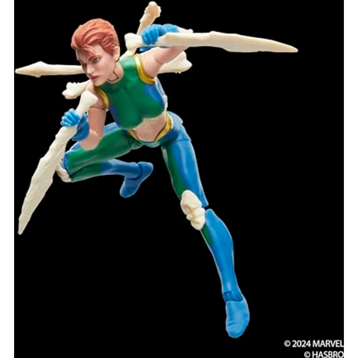 Marvel Legends Series Marrow Action-Figur, 15 cm Premium-Figur mit 4 Accessoires und Build-A-Figure Elementen, inspiriert von den X-Men Comics – Bild 4