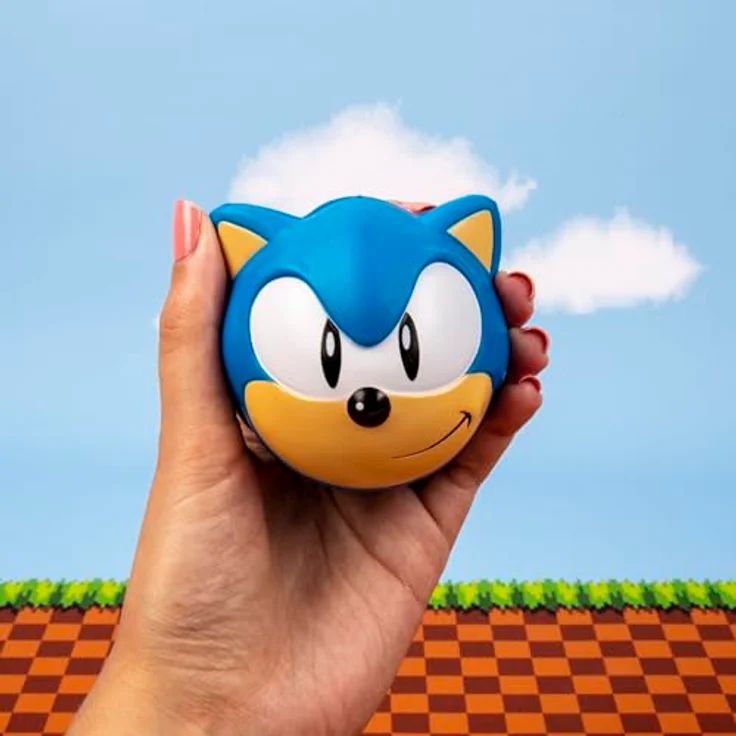 Sonic The Hedgehog Anti Stress Peg, Stressball in Taschenformat zur stressfreien Entspannung – Bild 8