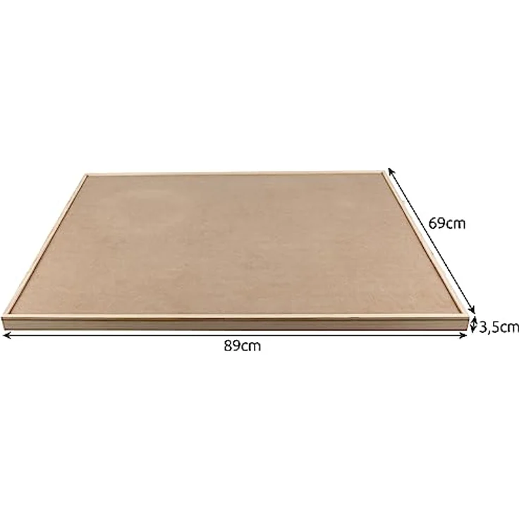 MT MALATEC Puzzletisch mit Schubladen 89x69cm Puzzleunterlage Puzzlematte max. 1500 Teile 21650 – Bild 2