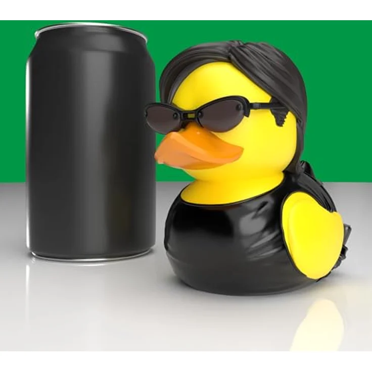 TUBBZ TUBBZ Erstausgabe: The Matrix - Trinity, Cosplaying-Gummiente Vinylfigur, ca. 9 cm groß, ideal für Sammler – Bild 5