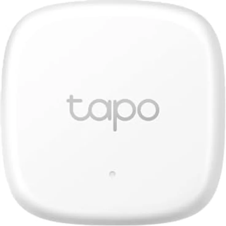 TP-Link Tapo T310 Smart Temperatur- und Luftfeuchtigkeitsmonitor, Hochpräziser Sensor, App-Benachrichtigungen, Kostenlose Datenspeicherung, Flexibel Platzierbar, Hub H100 erforderlich