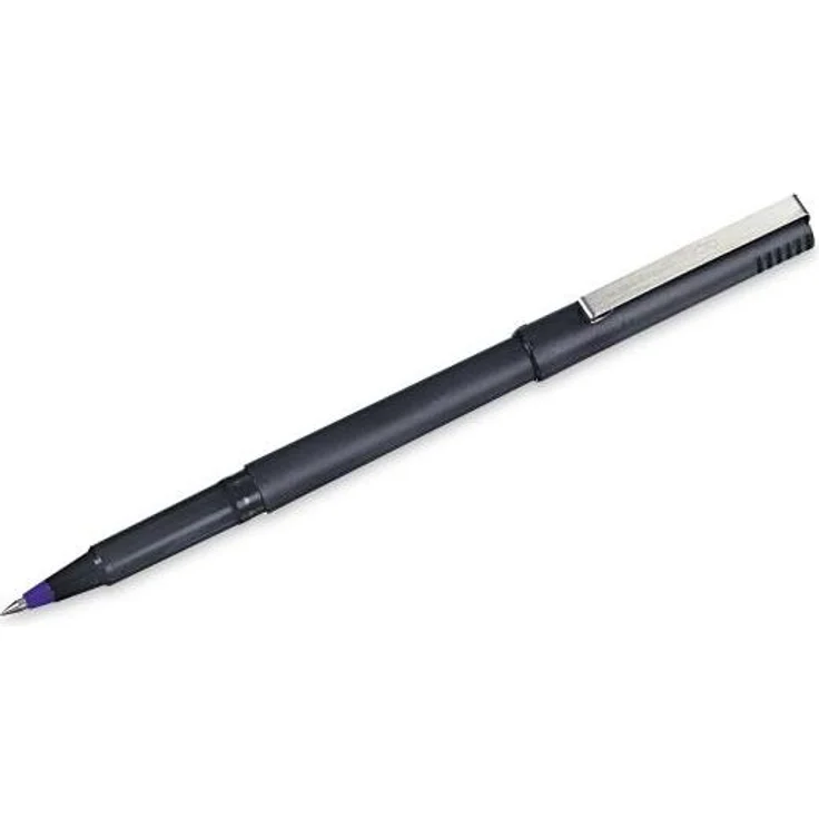 Uni-ball UB-120 eco, Rollerpen blau micro 0,3mm, 12er Pack