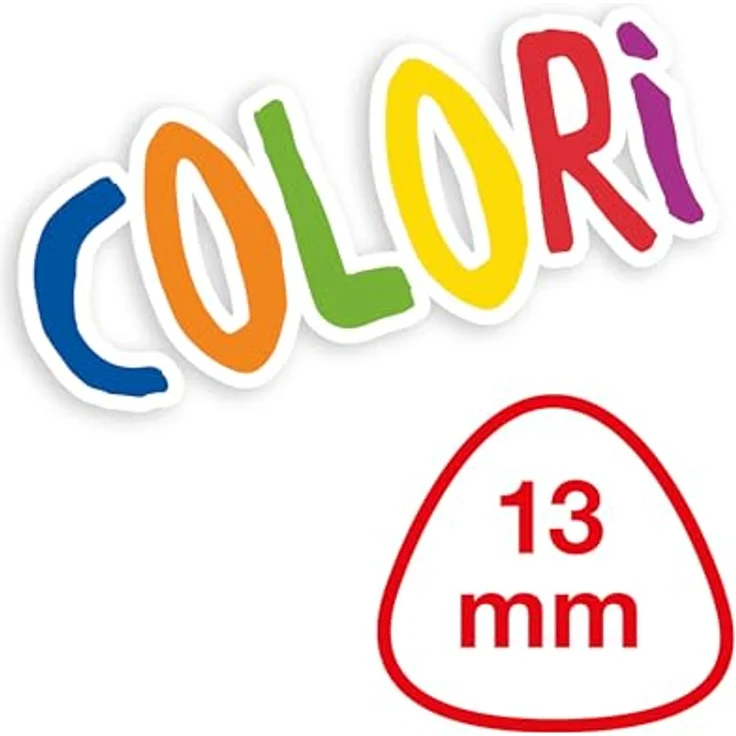 Eberhard Faber 524011 - Wachsmalkreide Colori, 10 wasserfeste Wachsmalstifte im Kunststoffetui, brillante Farben – Bild 4