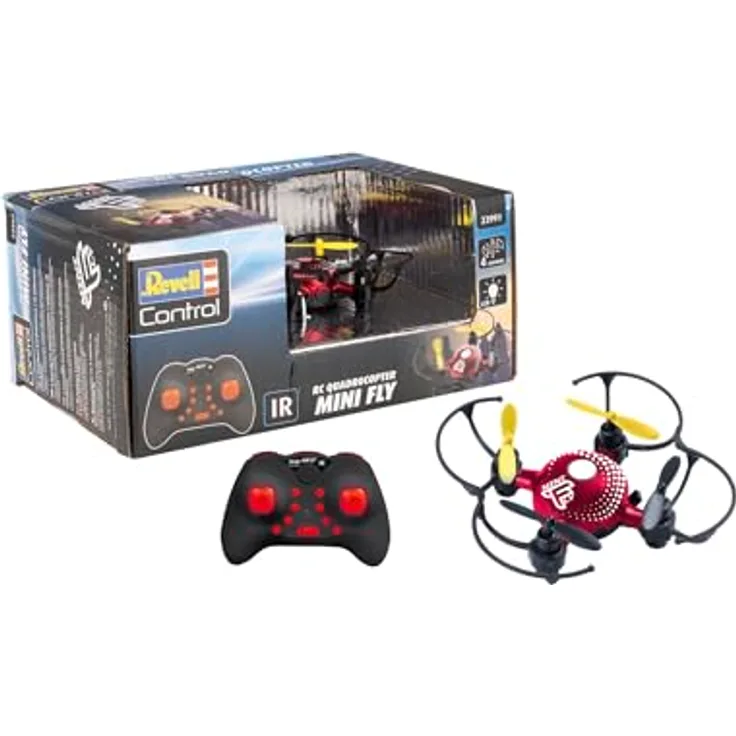 Revell Control Ferngesteuerte Drohne Mini Fly, RC Quadrocopter mit leichter Bedienung und kompaktem Design